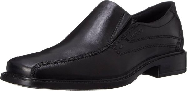 کفش اکو مردانه اصل مدل New Jersey Black Santiago
