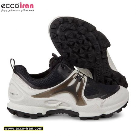کفش مردانه اکو اصل مدل ECCO BIOM C-TRAIL W WHITE/BLACK