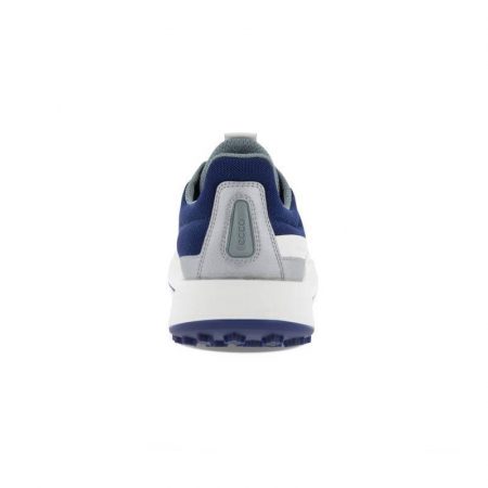 کفش مردانه اکو اصل ECCO M GOLF CORE WHITE/SILVER METALLIC/BLUE DEPTHS