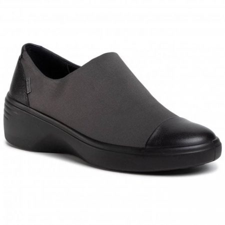 کفش زنانه اکو اصل مدل Soft 7 Wedge W GORE-TEX Black/Magnet