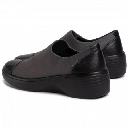 کفش زنانه اکو اصل مدل Soft 7 Wedge W GORE-TEX Black/Magnet