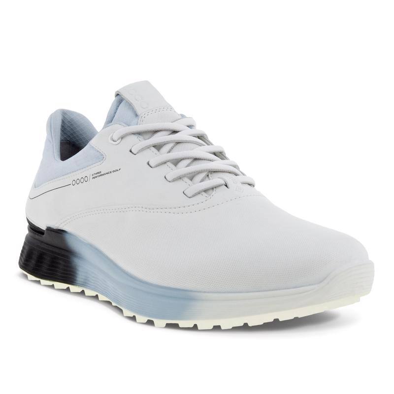 کفش مردانه اکو اصل مدل ECCO M Golf S-Three White Black Air