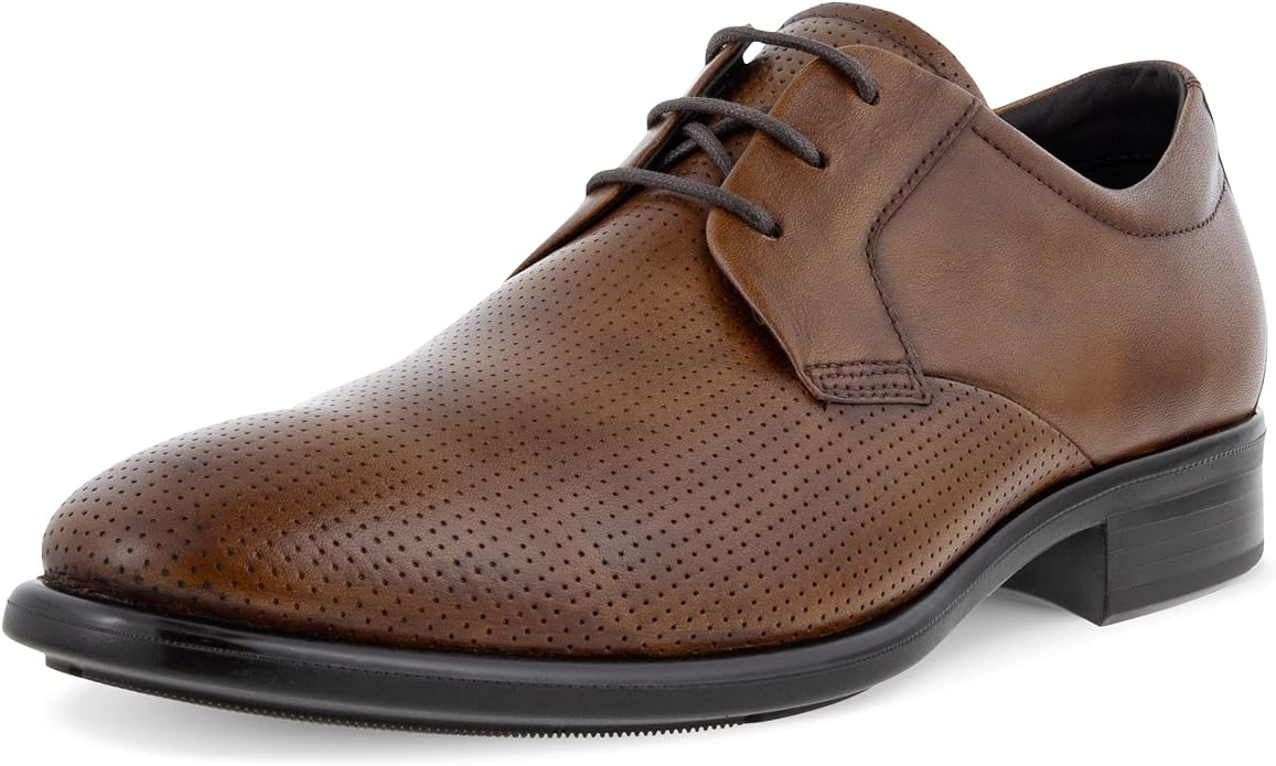 ECCO Men’s Citytray Perforated Toe Oxford | ECCO پنجه سوراخ دار مردانه آکسفورد