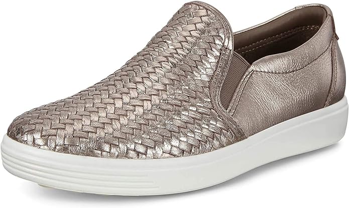 ECCO Women’s Soft 7 Woven Slip on Ii Sneaker | کفش کتانی نرم 7 بافته شده زنانه ECCO روی Ii