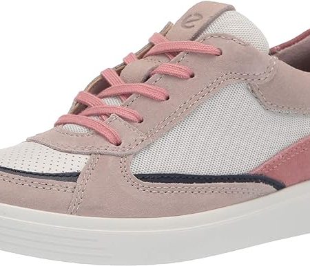 ECCO Soft Classic Retro Tie, Zapatillas Mujeres | کراوات کلاسیک سبک ECCO، کفش کتانی زنانه