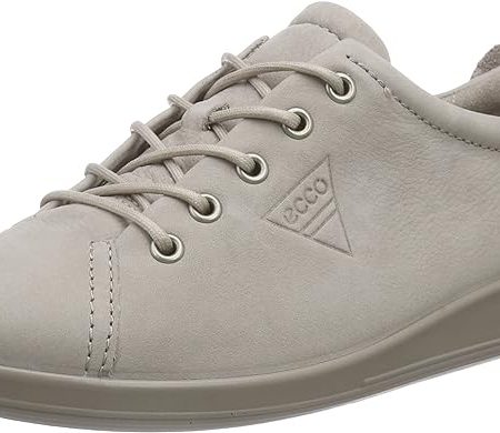 ECCO Women’s Soft 2.0 Casual Shoes, Gray, 42 EU | کفش راحتی زنانه ECCO Soft 2.0، خاکستری، 42 اتحادیه اروپا