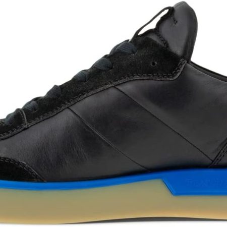ECCO Men’s Street Tray Urban Sneaker, Black/Black/Dynasty, Numeric_7_Point_5 | کفش کتانی شهری مردانه ECCO سینی خیابانی، مشکی/مشکی/دیناستی، عددی_7_نقطه_5