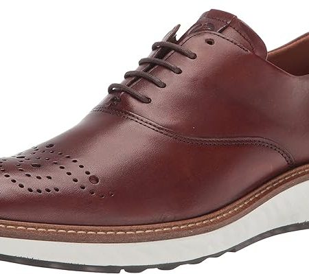 ECCO Men’s St. 1 Hybrid Derby Wing Tip Oxford | ECCO مردانه St. 1 Hybrid Derby Wing Tip Oxford