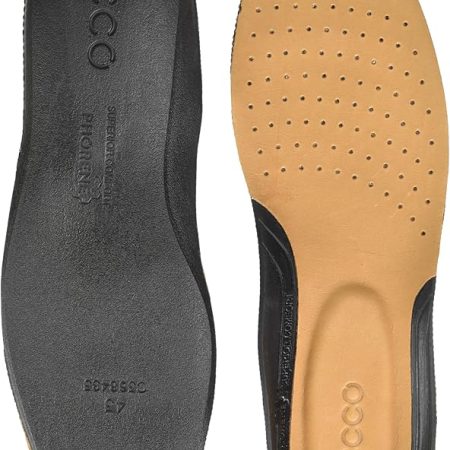 ECCO Men’s Comfort Supreme Leather Insole, Lion Perforated, 11-11.5 | کفی چرم عالی مردانه ECCO Comfort، شیر سوراخ دار، 11-11.5