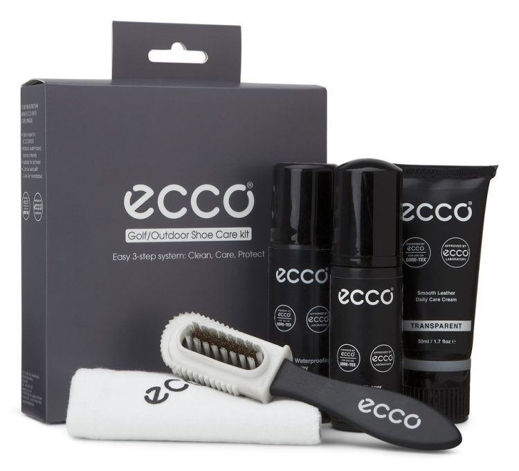 پک تمیز کننده  و نگه داری اکو اصل مدل ECCO golf and outdoor shoe care kit