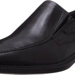 کفش اکو مردانه اصل مدل New Jersey Black Santiago