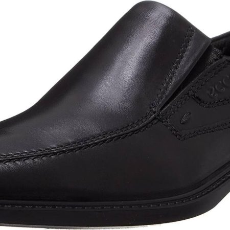 کفش اکو مردانه اصل مدل New Jersey Black Santiago