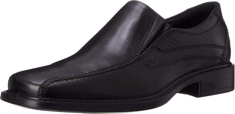 کفش اکو مردانه اصل مدل New Jersey Black Santiago