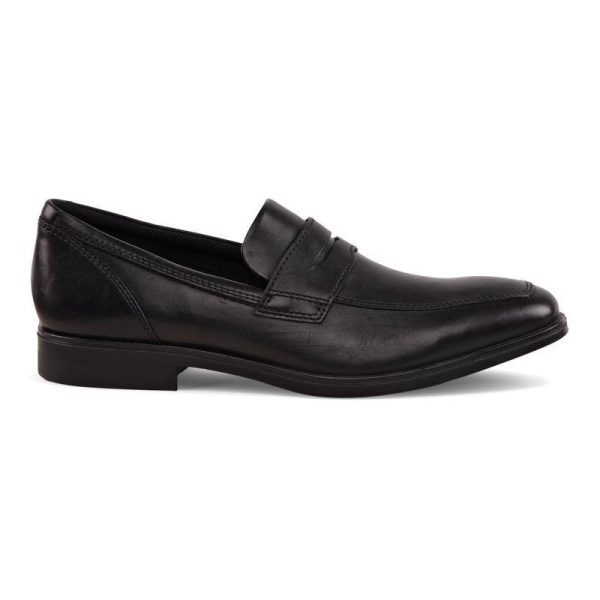 کفش اکو مردانه اصل مدل ECCO QUEENSTOWN BLACK