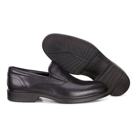 کفش اکو مردانه اصل مدل ECCO Lisbon Black Santiago