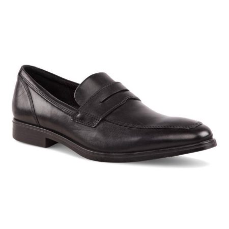 کفش اکو مردانه اصل مدل ECCO QUEENSTOWN BLACK