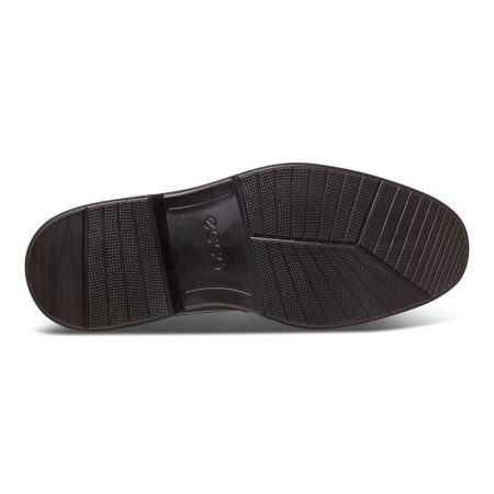 کفش اکو مردانه اصل مدل ECCO Lisbon Black Santiago